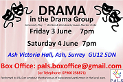 Drama in the Drama Group Flyer